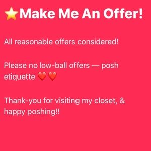 Make me an offer!